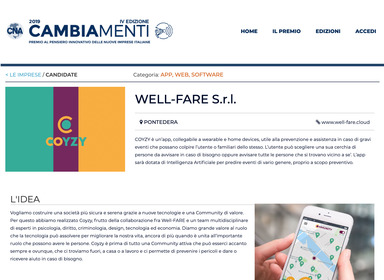 Finalista Premio Cambiamenti